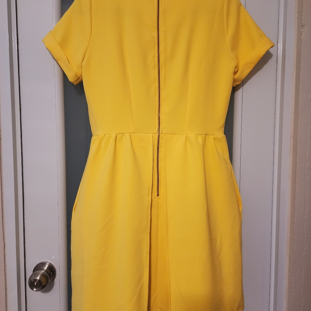 Yellow Midi Dress